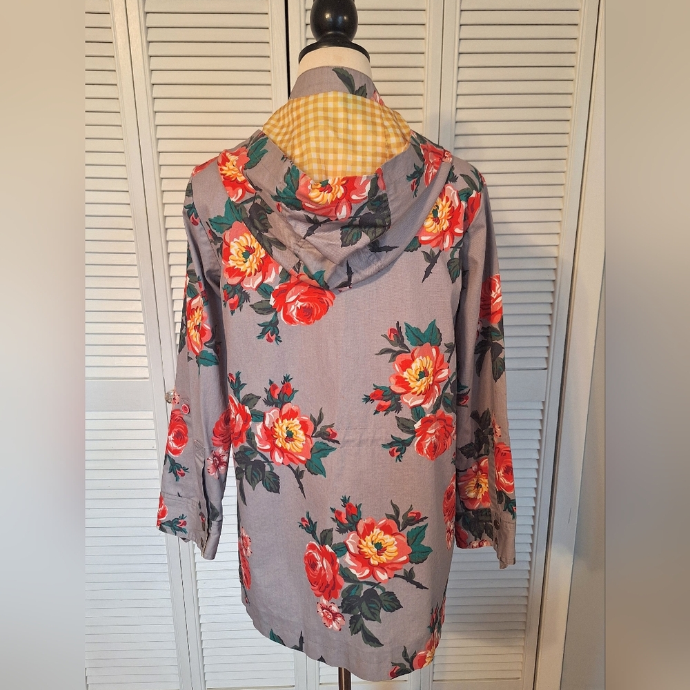 Matilda Jane Floral Raincoat Small *C7 - Picture 6 of 7